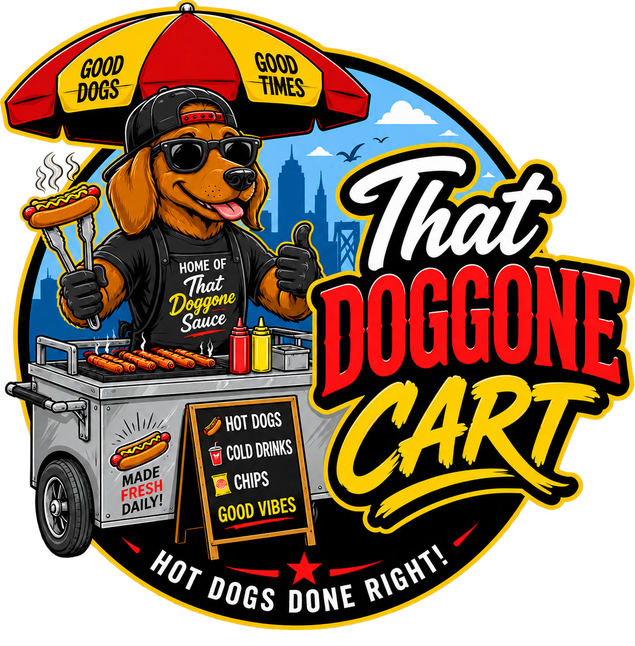 That Doggone Cart logo